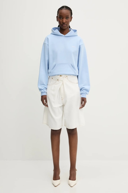 Coperni cotton sweatshirt Horn COPJS15BISF5035 blue