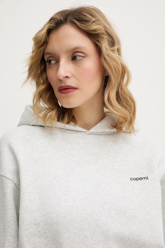 Coperni bluza bawełniana Horn szary COPJS15BISF5035