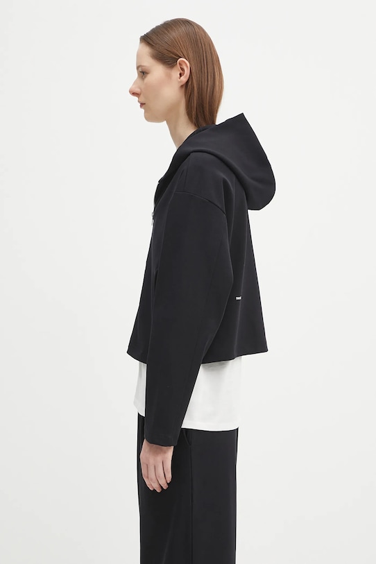 Кофта Pangaia DNA Double Jersey Zip Up Hoodie 10002361 чорний SS25