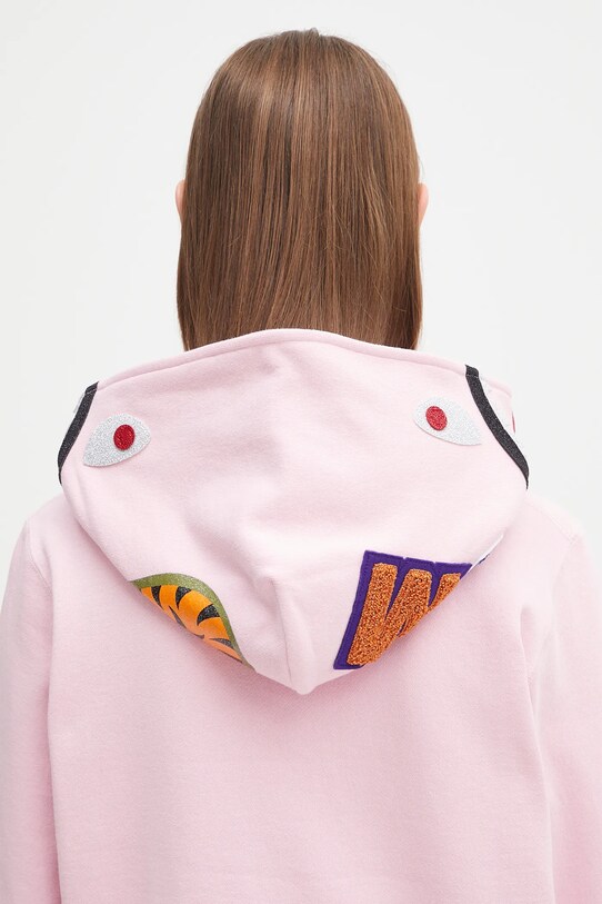 A Bathing Ape cotton sweatshirt Shark pink 1L30214009