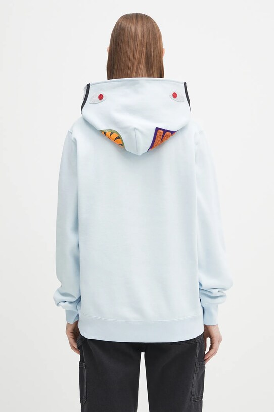 Clothing A Bathing Ape cotton sweatshirt Shark 1L30214009 blue