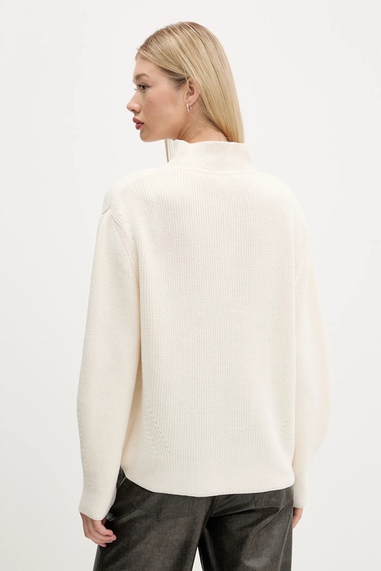 Дрехи Памучен пуловер Tommy Jeans DW0DW21676 бежов