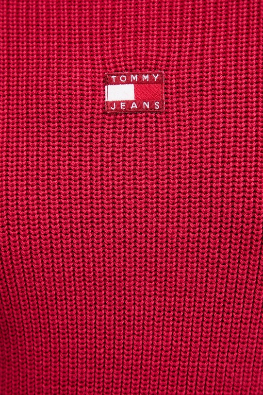 Tommy Jeans sweter bawełniany DW0DW21676 różowy