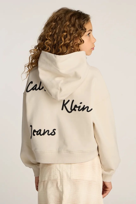 Calvin Klein Jeans bluza dziecięca beżowy IG0IG02747.PPYA
