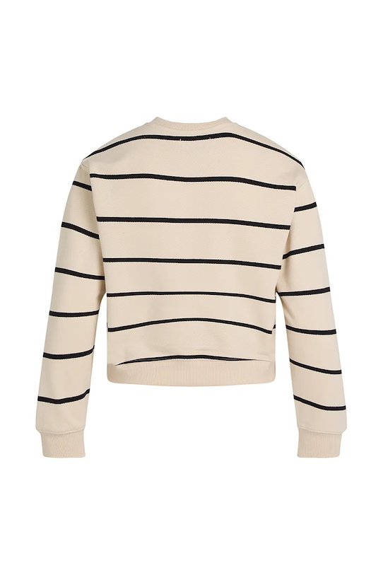 Девочка Детская хлопковая кофта Calvin Klein Jeans IG0IG02751.PPYA бежевый