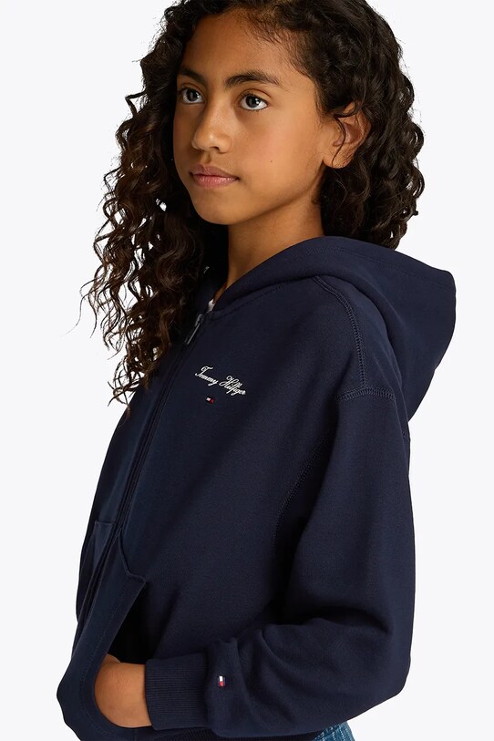 Tommy Hilfiger bluză copii bleumarin KG0KG08318.116.122.PPYA
