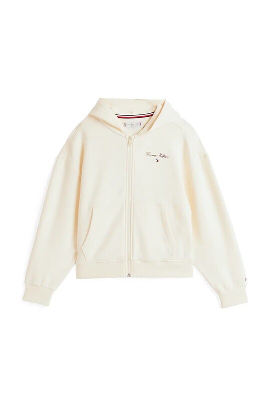 Tommy Hilfiger bluza dziecięca KG0KG08318.128.176.PPYA beżowy SS25