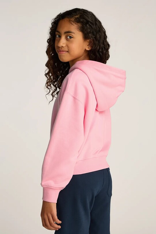 Дівчинка Дитяча кофта Tommy Hilfiger KG0KG08322.128.176.PPYA рожевий