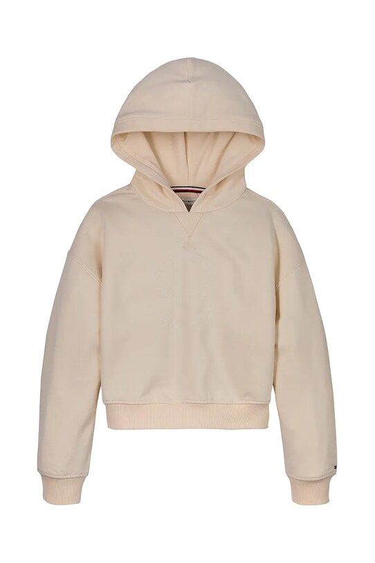 Детская кофта Tommy Hilfiger KG0KG08322.128.176.PPYA бежевый SS25