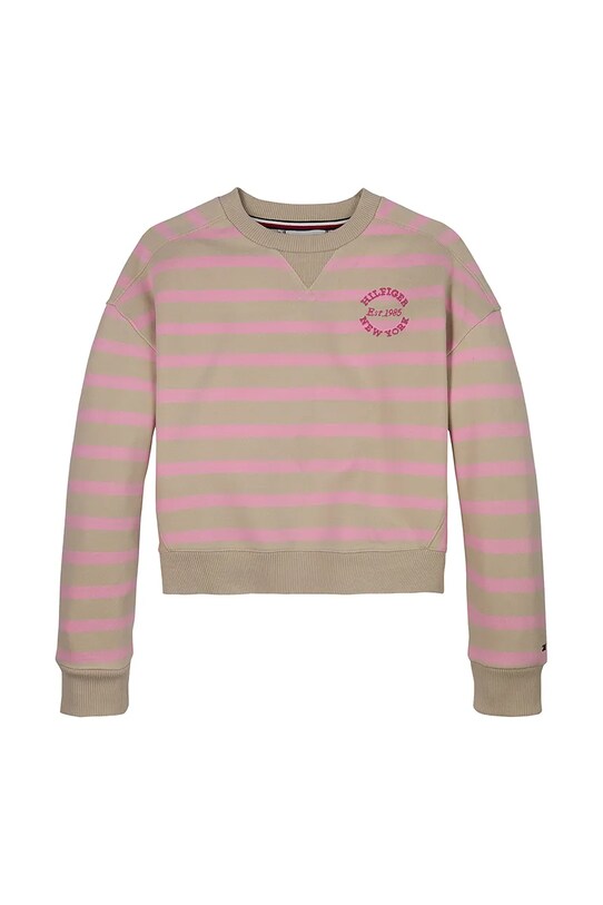 Дитяча кофта Tommy Hilfiger KG0KG08323.128.176.PPYA рожевий SS25
