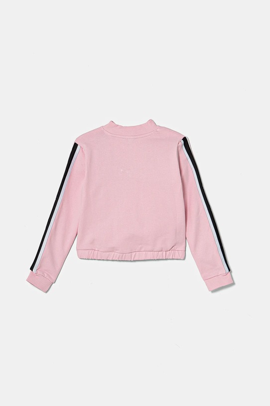 Guess hanorac de bumbac pentru copii J5RQ01.KAD74.PPYA roz SS25