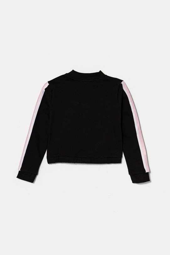 Guess bluza bawełniana dziecięca J5RQ01.KAD74.PPYA czarny SS25