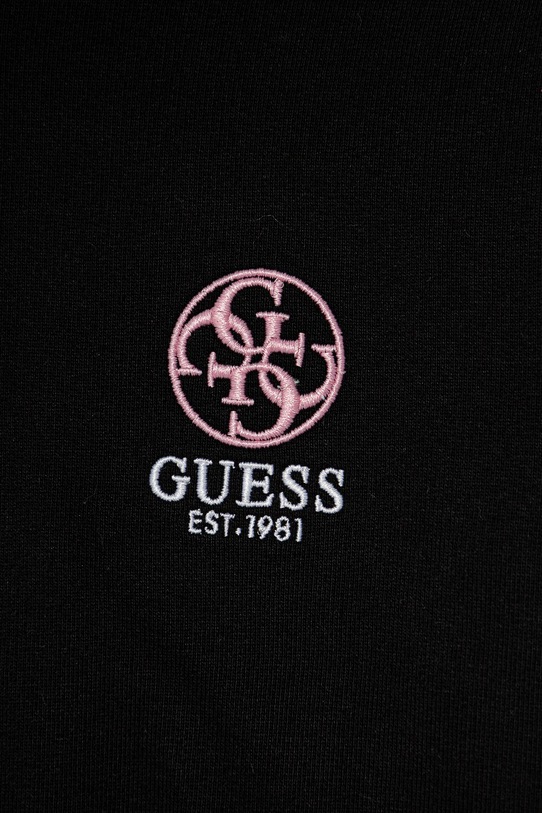Dziewczynka Guess bluza bawełniana dziecięca J5RQ01.KAD74.PPYA czarny