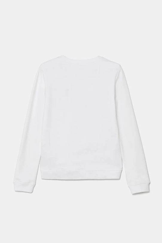 Παιδική βαμβακερή μπλούζα Guess J5RQ05.KAD74.PPYA λευκό SS25