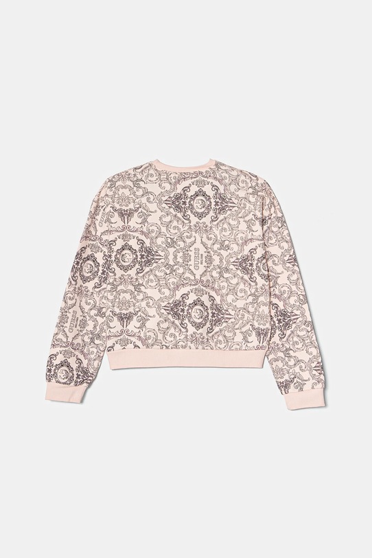 Дитяча бавовняна кофта Guess J5RQ06.KA6R4.PPYA рожевий SS25