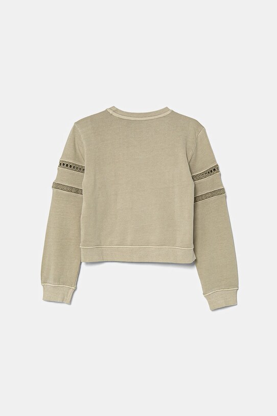 Дитяча бавовняна кофта Guess J5RQ08.KAD74.PPYA зелений SS25