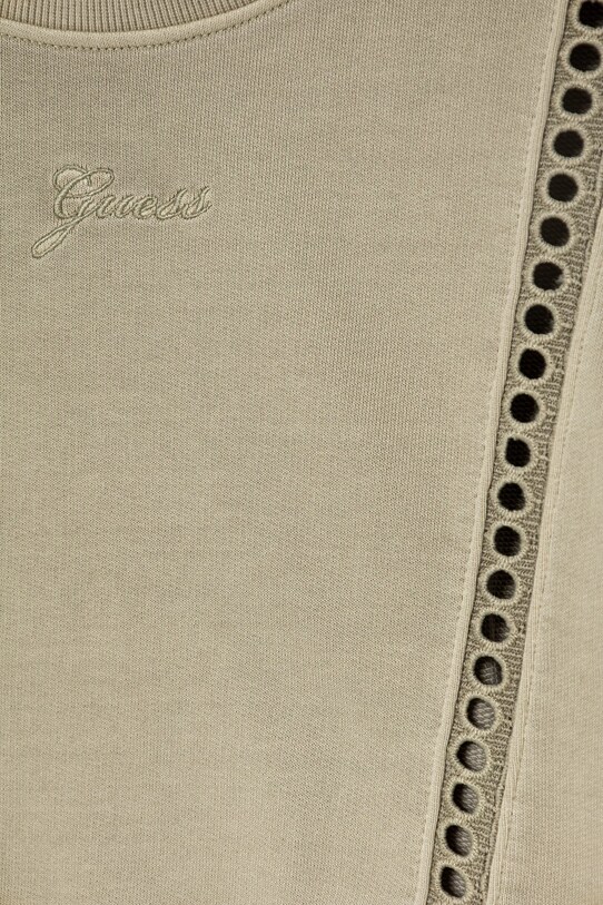 Дівчинка Дитяча бавовняна кофта Guess J5RQ08.KAD74.PPYA зелений