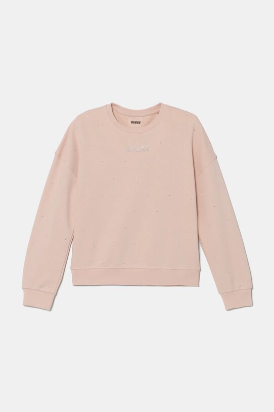 Дитяча кофта Guess без капюшона рожевий J5RQ21.KCLJ0.PPYA