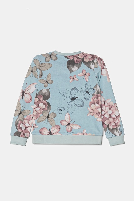 Guess bluza bawełniana dziecięca K5RQ01.KA6R4.PPYA niebieski SS25