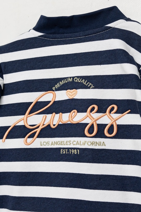 Detská bavlnená mikina Guess modrá K5RQ03.KA6R4.PPYA