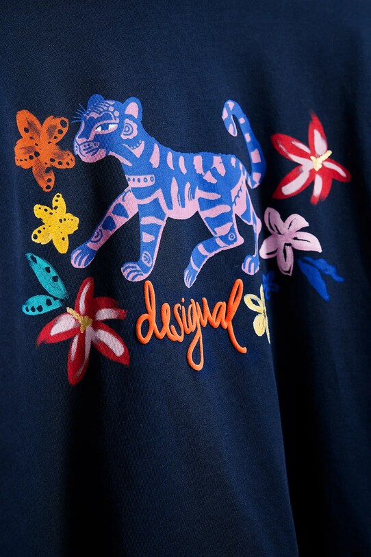 Дитяча двостороння кофта Desigual 25SGSK02 темно-синій