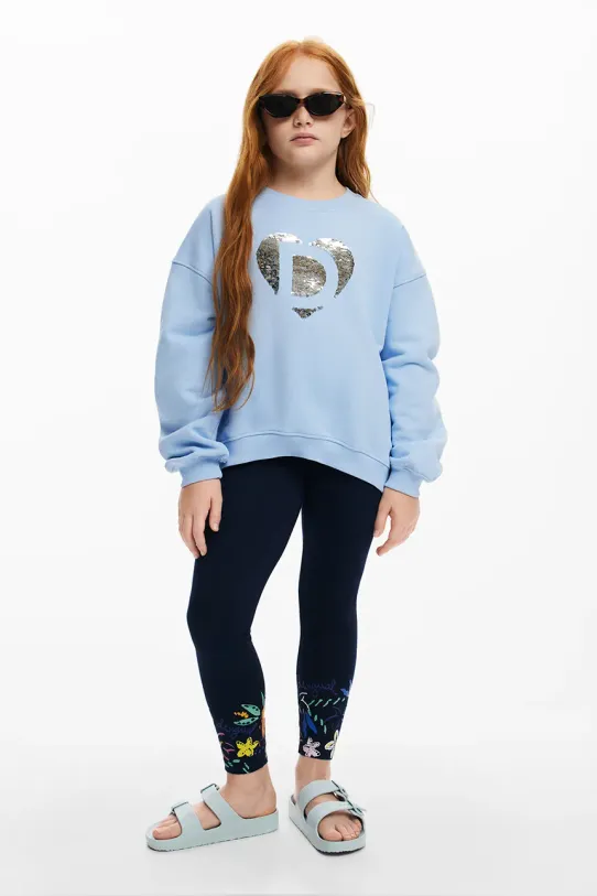 Desigual hanorac de bumbac pentru copii 25SGSK05