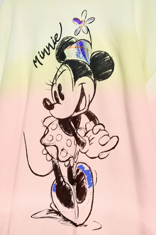 Дитяча бавовняна кофта Desigual жовтий 25SGSK10
