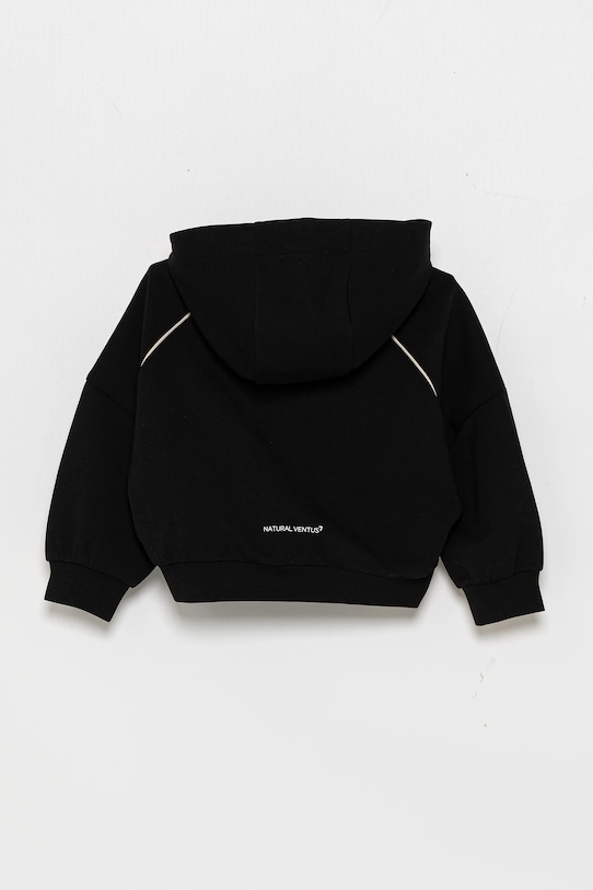 EA7 Emporio Armani bluza dziecięca 7G000038.AF12501 czarny SS25