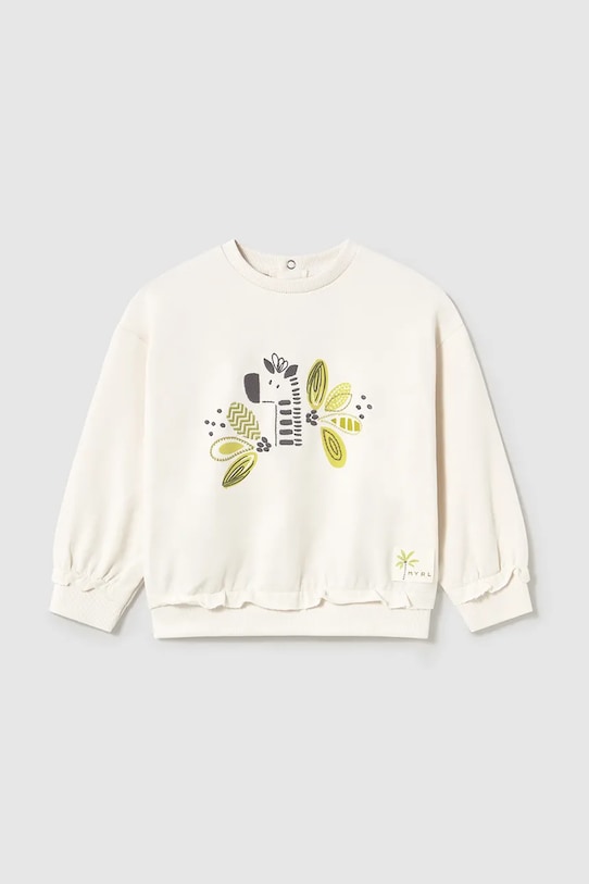 Detská mikina Mayoral s elastanom zelená 1459.4E.Baby.PPYA