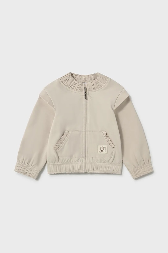 Dětská mikina Mayoral bez kapuce béžová 1462.4D.Baby.PPYA