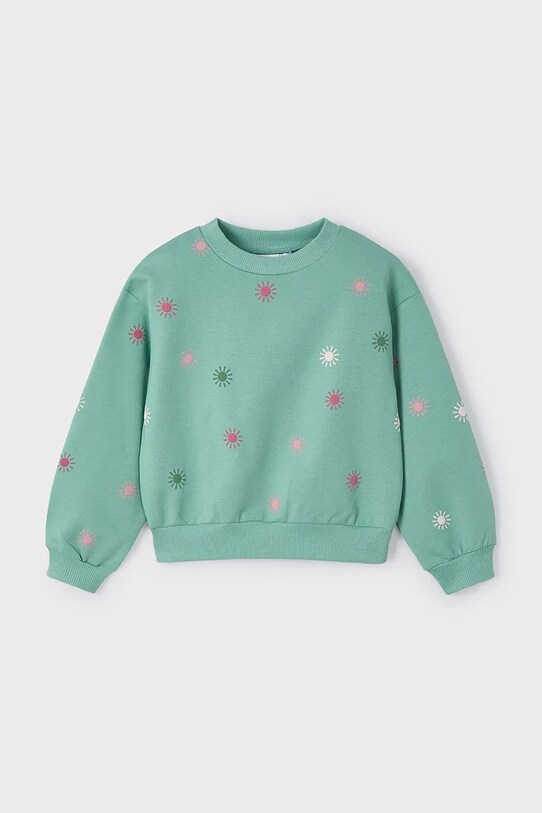 Mayoral bluza copii 3402.6G.Mini.PPYA verde SS25