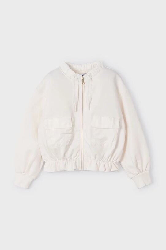 Mayoral bluza dziecięca z elastanem beżowy 3410.6H.Mini.PPYA