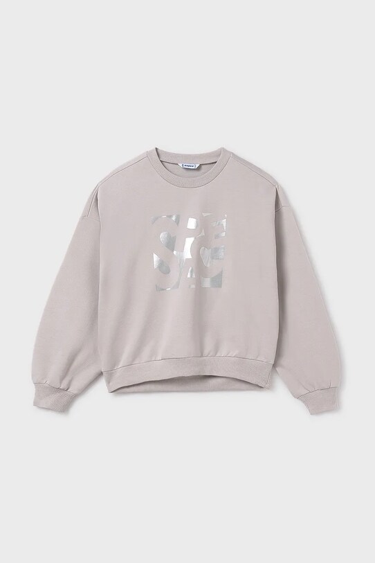 Mayoral bluza copii 6402.8F.Junior.PPYA gri SS25