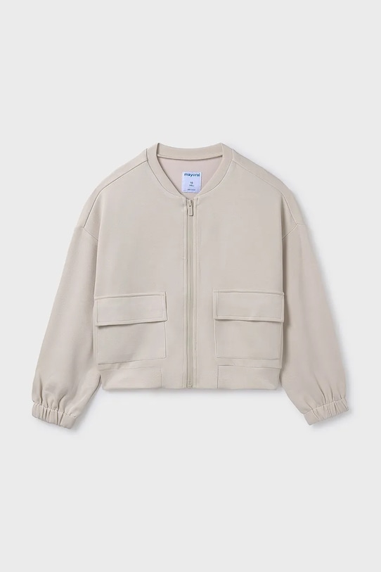 Mayoral bluza copii uni bej 6407.8D.Junior.PPYA
