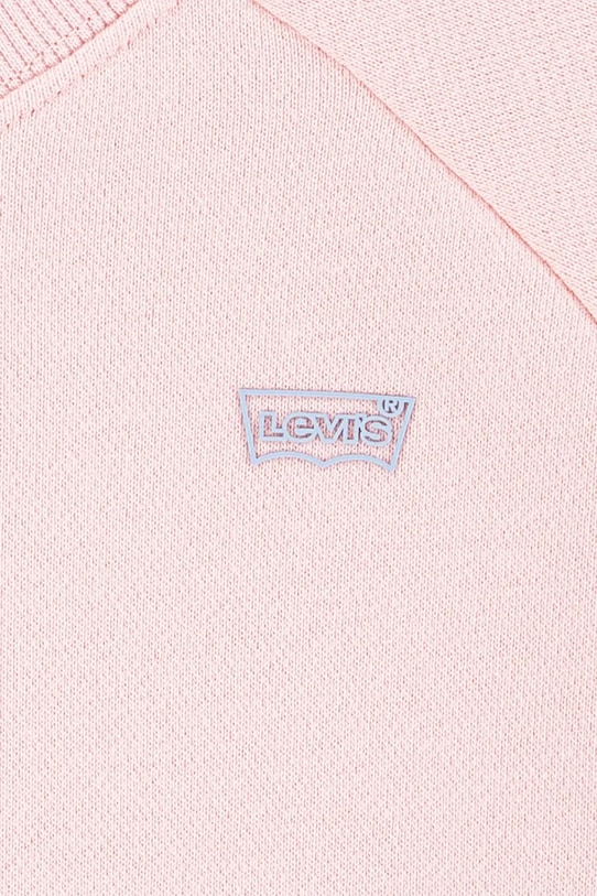 Fete Levi's bluza copii LEVIS HD SILICONE BATWING 3EM191 roz