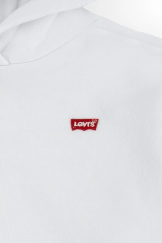 Девочка Детская кофта Levi's BATWING PATCH HOODIE 3EN102 белый