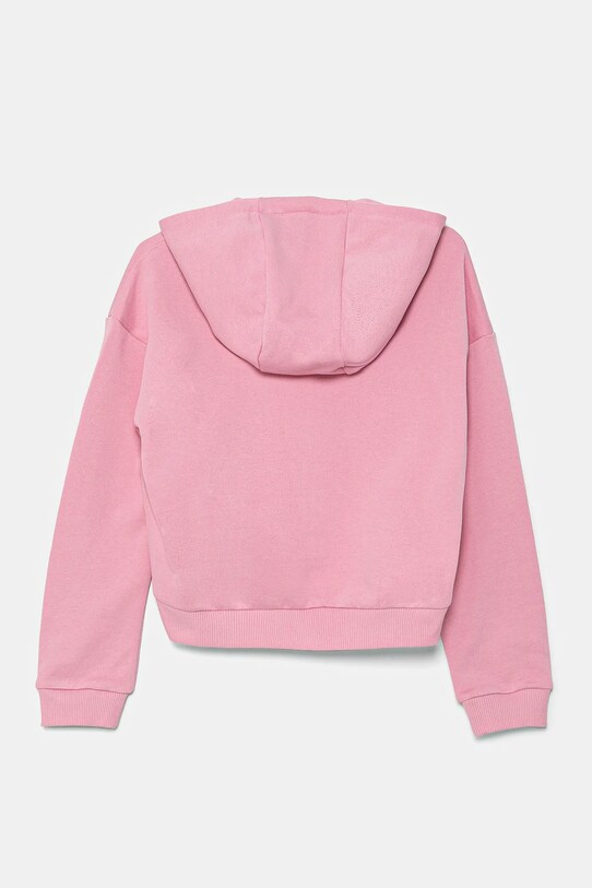 Guess hanorac de bumbac pentru copii J5GQ07.KCRP0.PPYA roz SS25
