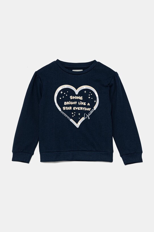Guess bluză copii print bleumarin K5GQ01.KA6R4.PPYA