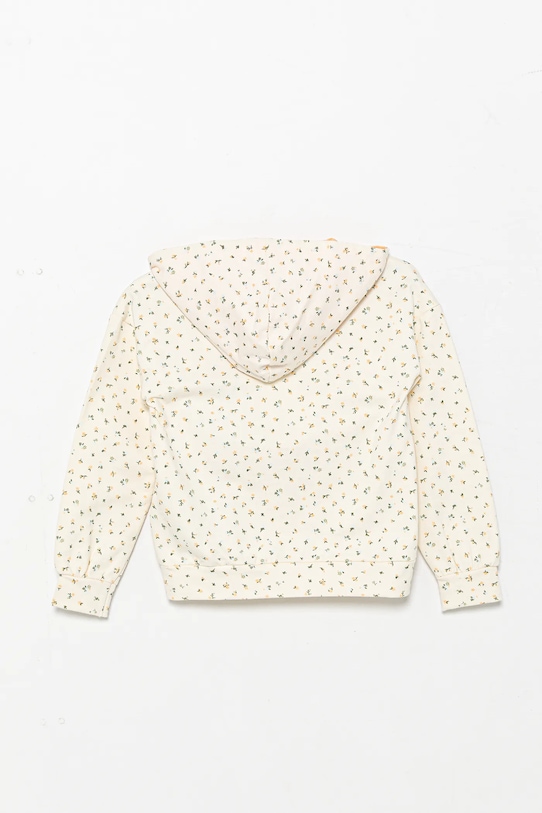 Dětská bavlněná mikina Guess K5GQ02.KA6R4.PPYA béžová SS25