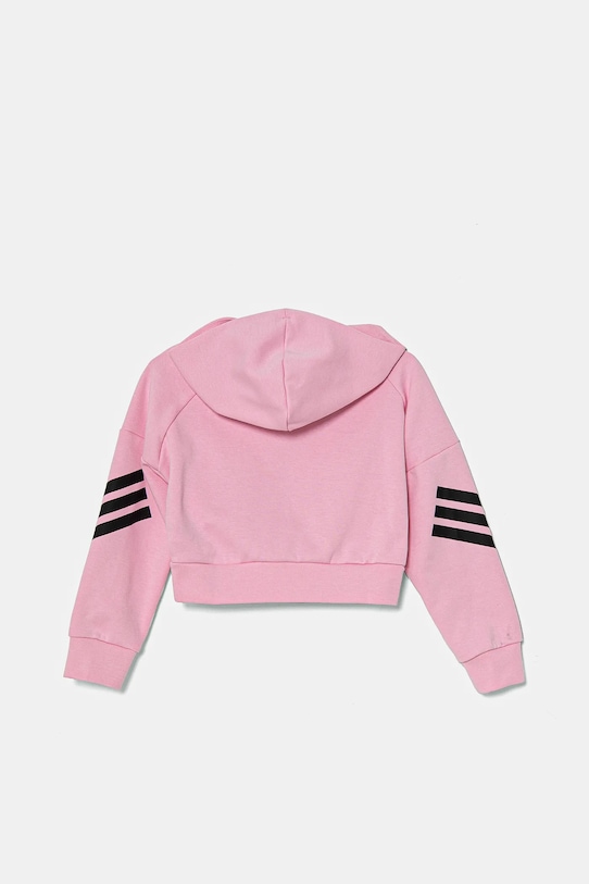 Otroški pulover adidas JD1300 roza SS25