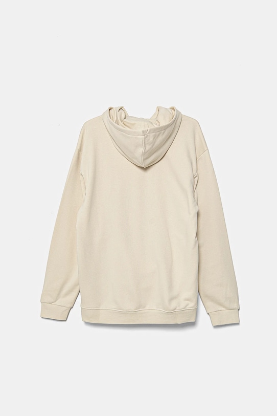 Puma hanorac de bumbac FLAMING LOVE Hoodie TR 685109 bej SS25