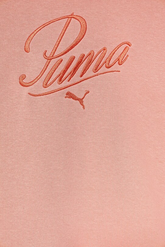 Dziewczynka Puma bluza dziecięca ESS SCRIPT Hoodie TR 685806 pomarańczowy