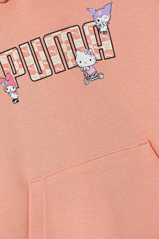 Дівчинка Дитяча кофта Puma HELLO KITTY & FRIENDS Relaxed Hoodie TR 630063 помаранчевий