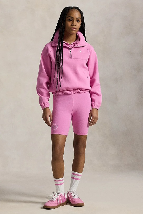 Polo Ralph Lauren bluza dziecięca fioletowy 313965052001