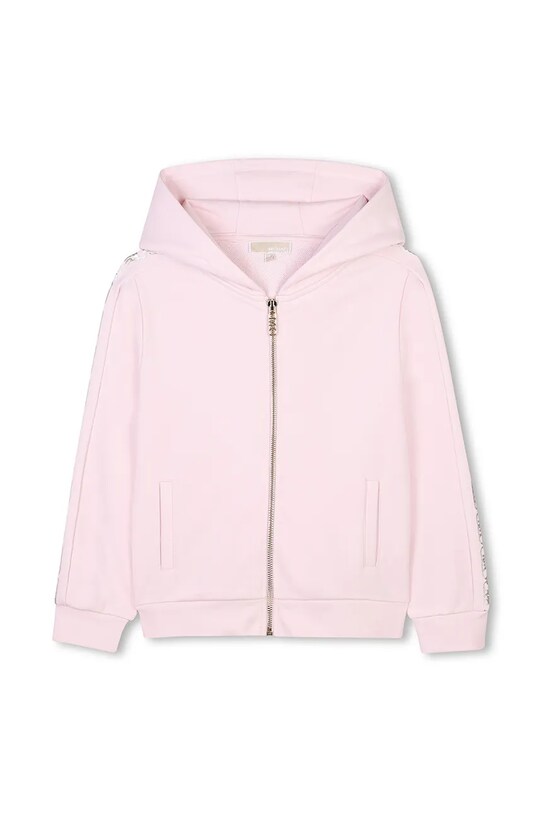 Michael Kors hanorac de bumbac pentru copii imprimeu roz R30327.114.150