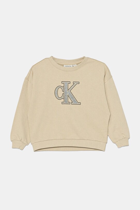 Кофта Calvin Klein Jeans без капюшона бежевий IG0IG02849.128.176.PPYA