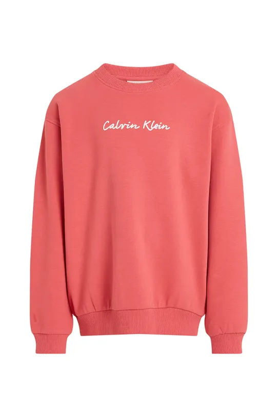 Calvin Klein Jeans bluza dziecięca IG0IG02852.PPYA różowy SS25