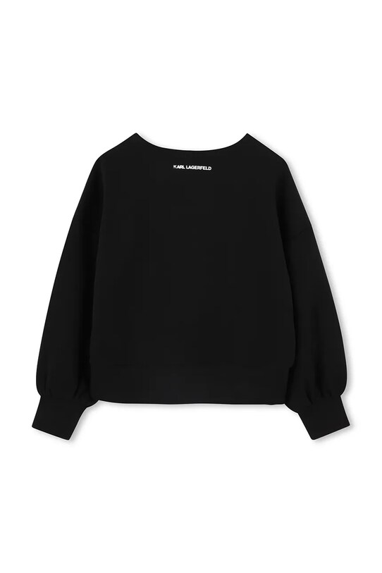 Κοριτσίστικα Παιδική μπλούζα Karl Lagerfeld Z30473.114.150 μαύρο