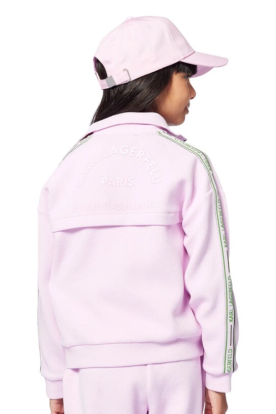 Karl Lagerfeld bluza copii Z30483.156.162 roz