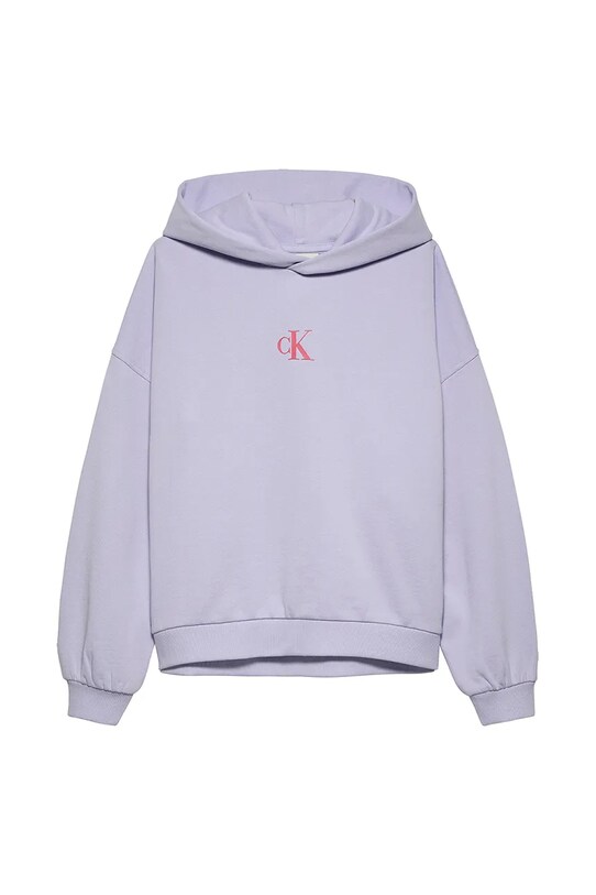 Детская кофта Calvin Klein Jeans IG0IG02855.PPYA фиолетовой SS25